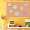 12 Pads Pop up Sticky Notes, Cute Gradient Watercolor Self Stick Notes Pads, Multi Color Super Adhesive Memo Pads Refills, Easy to Post Paper Home Office Notebooks Supplies Accessories